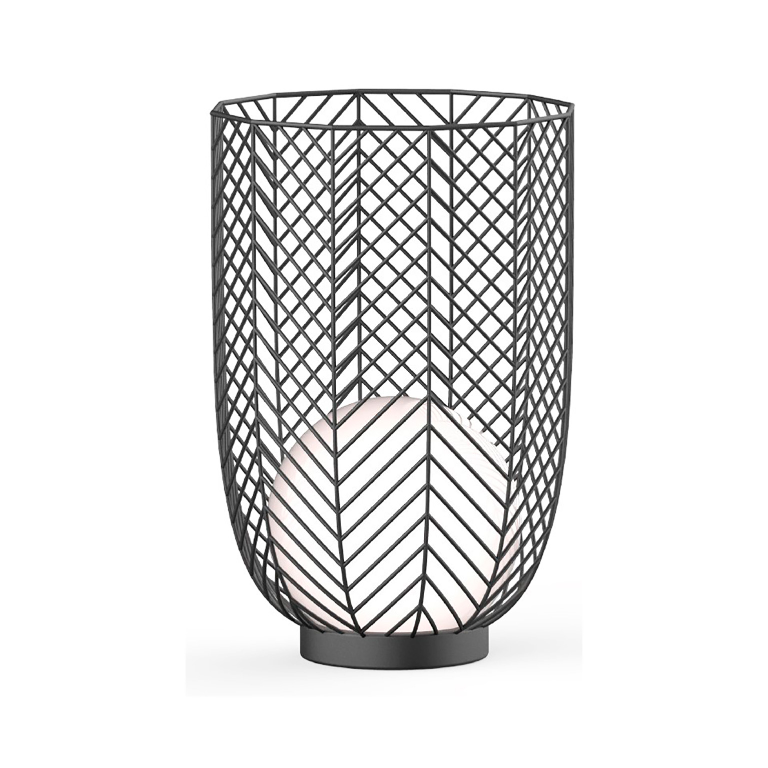 LÁMPARA DE PIE PLISSÉ METAL